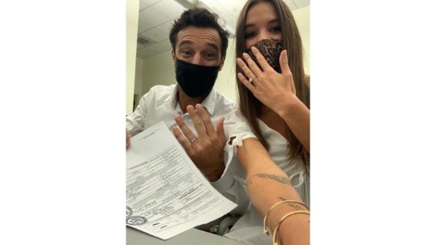 Tras una breve relación, Pico Mónaco se casó con la modelo Diana Arnopoulos
